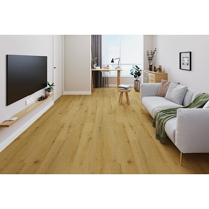 Vinylboden Rigid Eiche Natur Rustik