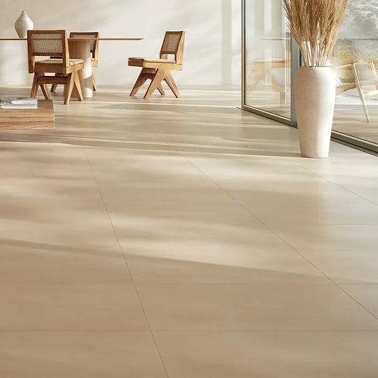 Feinsteinzeugfliese 30 x 60 cm, Beige, Matt