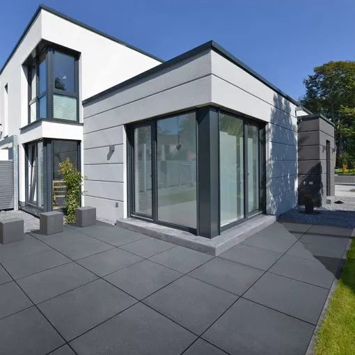 Terrassenplatte Vios feingestrahlt und Zubehör